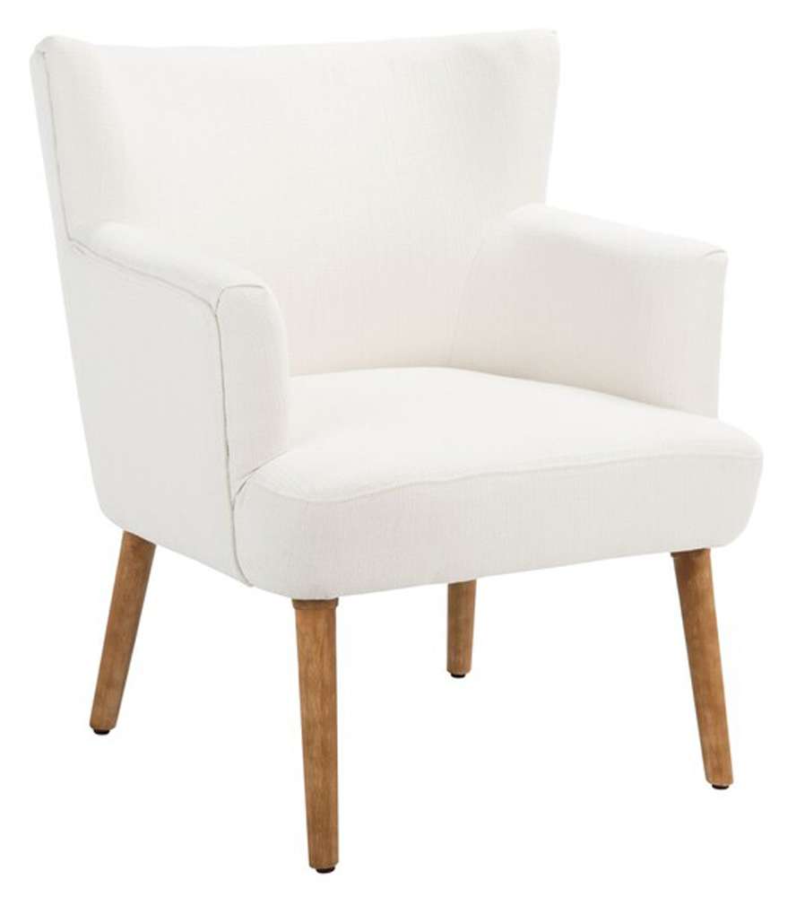 Safavieh - Delfino Accent Chair - White - ACH4009B veiw 3
