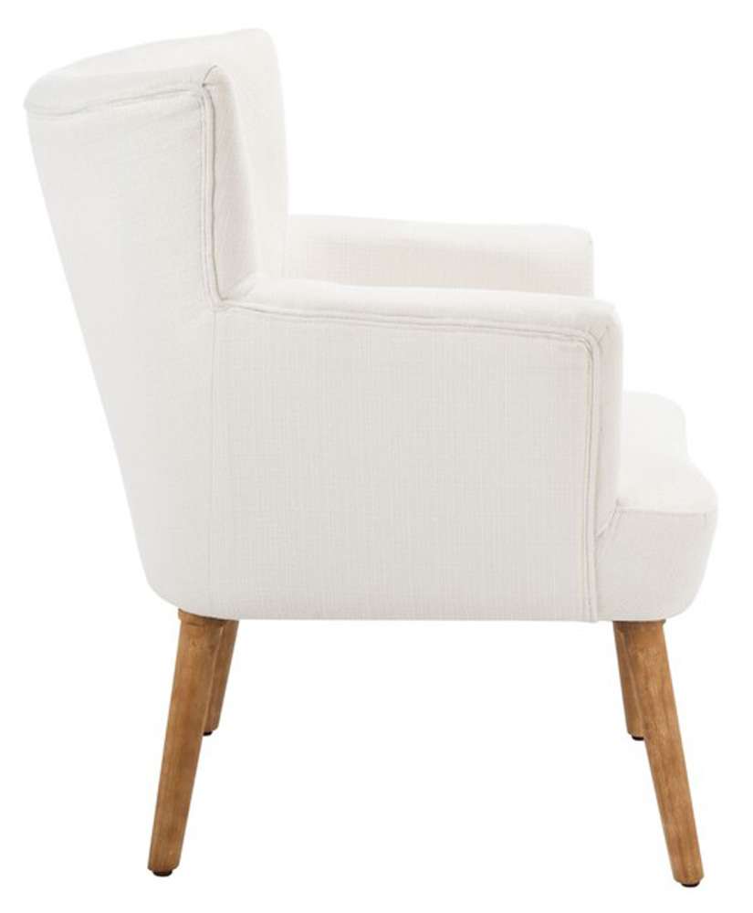 Safavieh - Delfino Accent Chair - White - ACH4009B veiw 4