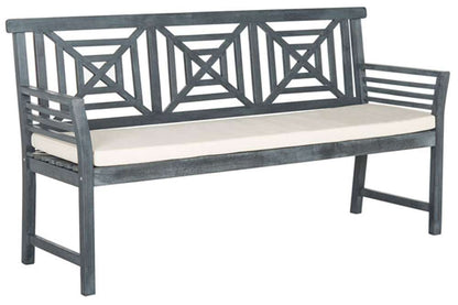 Safavieh - Del Mar 3 Seat Bench - Ash Grey - Beige - PAT6737B veiw 3