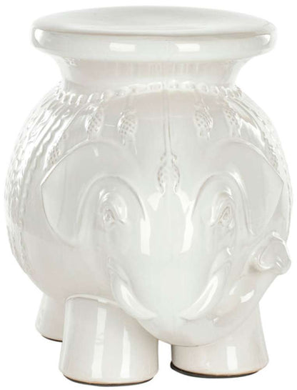 Safavieh - Elephant Garden Stool - White - ACS4501A veiw 1