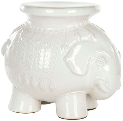 Safavieh - Elephant Garden Stool - White - ACS4501A veiw 3