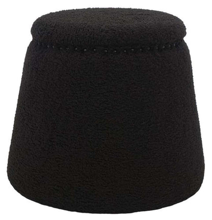 Safavieh - Ellerose Ottoman - Black - SFV5030B veiw 1