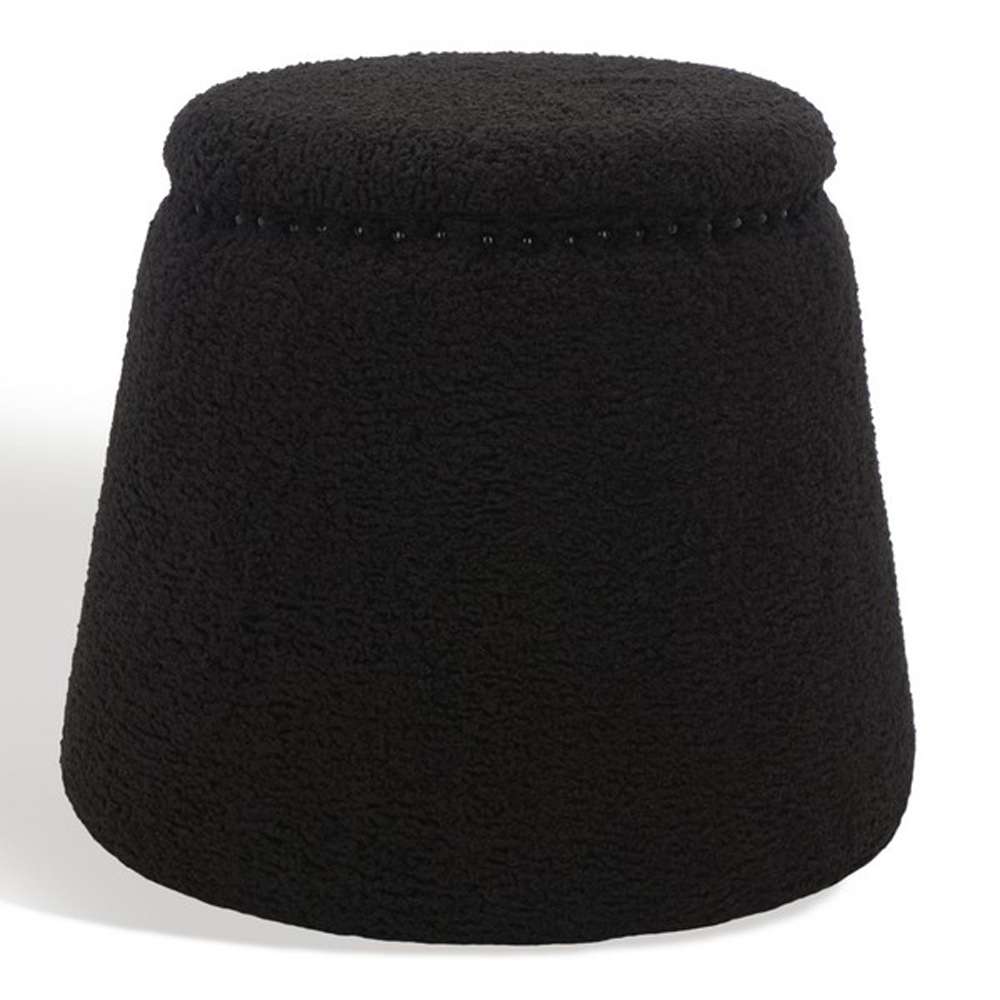 Safavieh - Ellerose Ottoman - Black - SFV5030B veiw 2