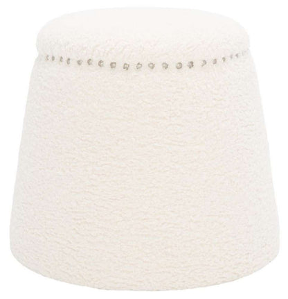 Safavieh - Ellerose Ottoman - Ivory - SFV5030A veiw 1