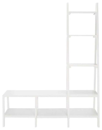 Safavieh - Elwin 8 Shelf Etagere - Antique White - ETG2102A veiw 1