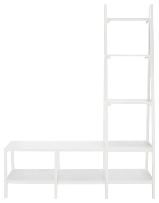 Safavieh - Elwin 8 Shelf Etagere - Antique White - ETG2102A veiw 1