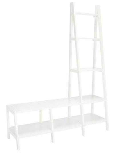 Safavieh - Elwin 8 Shelf Etagere - Antique White - ETG2102A veiw 3