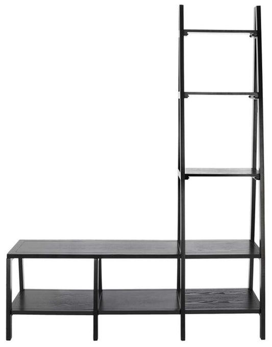 Safavieh - Elwin 8 Shelf Etagere - Black - ETG2102B veiw 1