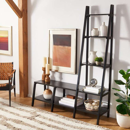 Safavieh - Elwin 8 Shelf Etagere - Black - ETG2102B veiw 2