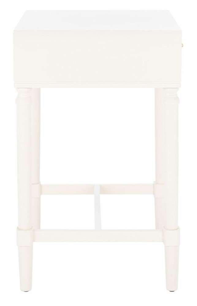 Safavieh - Estella 1Drw Accent Table - White - ACC5722A veiw 3