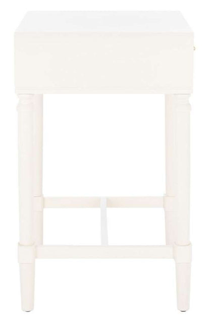 Safavieh - Estella 1Drw Accent Table - White - ACC5722A veiw 3