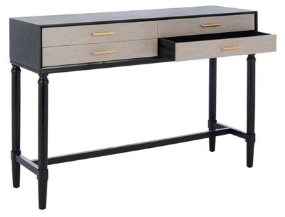 Safavieh - Estella 4Drw Console Table - Black - CNS5732B veiw 4