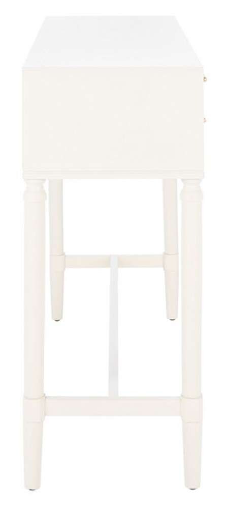 Safavieh - Estella 4Drw Console Table - Distrssed White - CNS5732A veiw 3