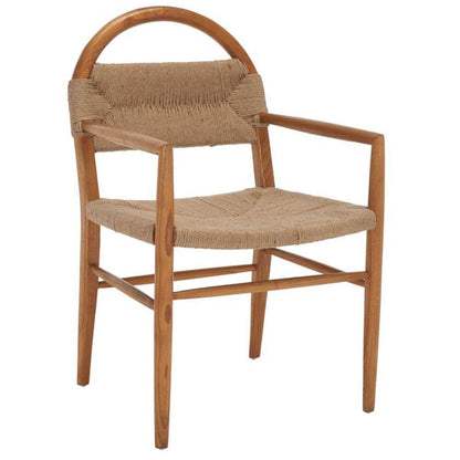 Safavieh - Farley Dining Chair - Brown - Natural - DCH1207B veiw 3