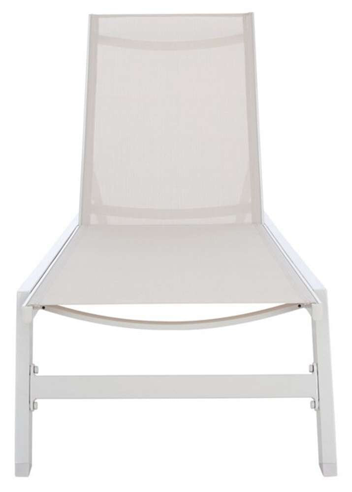 Safavieh - Fionne Sunlounger - Silver - Beige - PAT9038A veiw 1