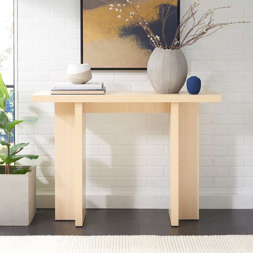 Safavieh - Florence Small Console Table - Natural - CNS9300A veiw 2
