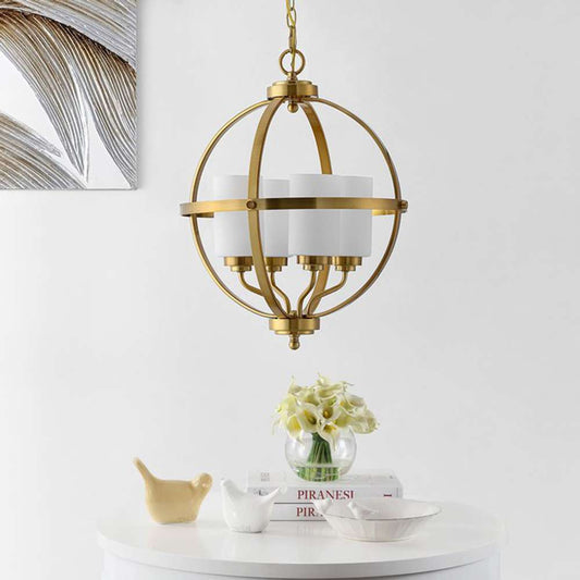Safavieh - Forler 4Lt 17 Inch Pendant - Brass - PND4117A veiw 1