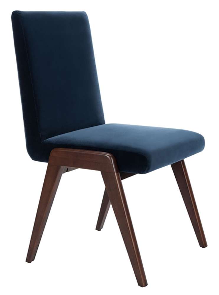Safavieh - Forrest Dining Chair - Navy  (Set of 2) - SFV7502A-SET2 veiw 3