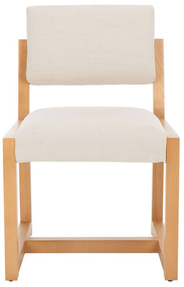Safavieh - Galileo Linen Dining Chair - Beige - KNT4113C veiw 1