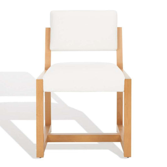 Safavieh - Galileo Linen Dining Chair - Ivory - KNT4113B veiw 1