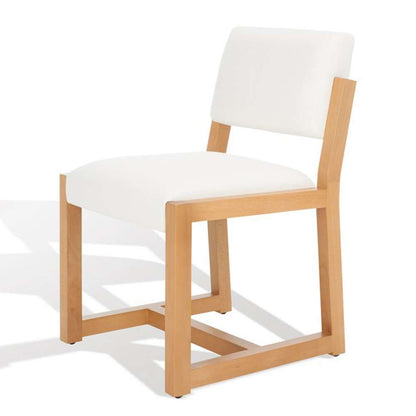 Safavieh - Galileo Linen Dining Chair - Ivory - KNT4113B veiw 4