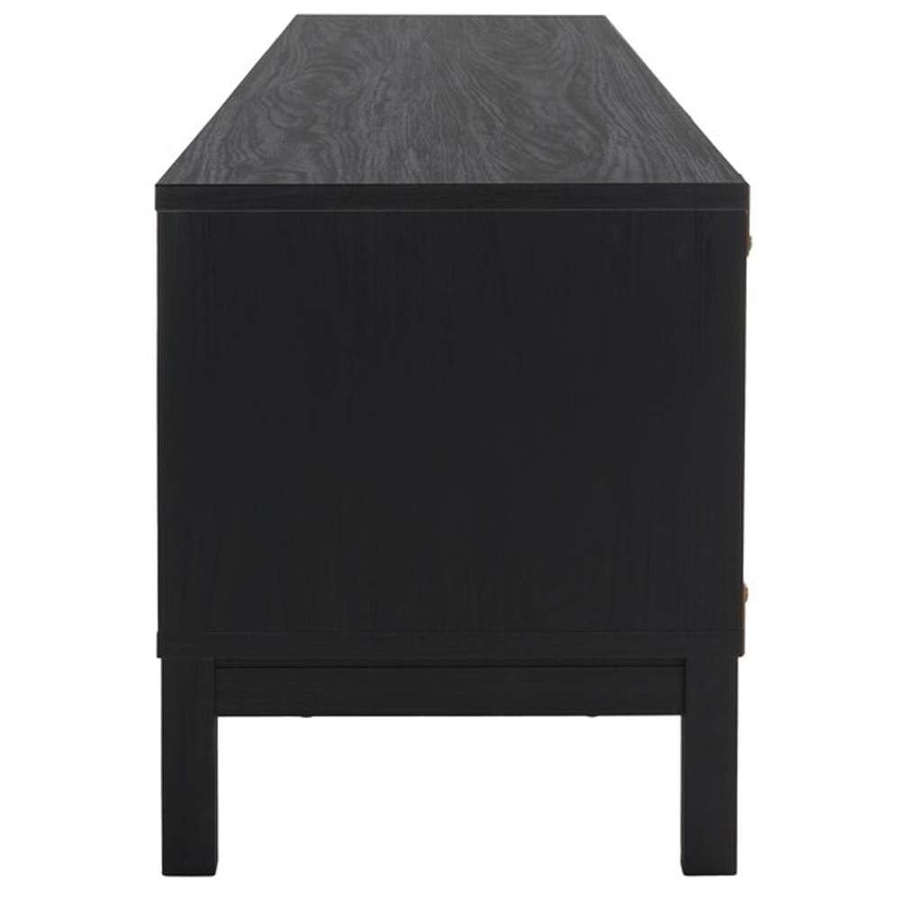 Safavieh - Galio 2Door 2Shelf Media Stand - Black - Gold - MED9612B veiw 4