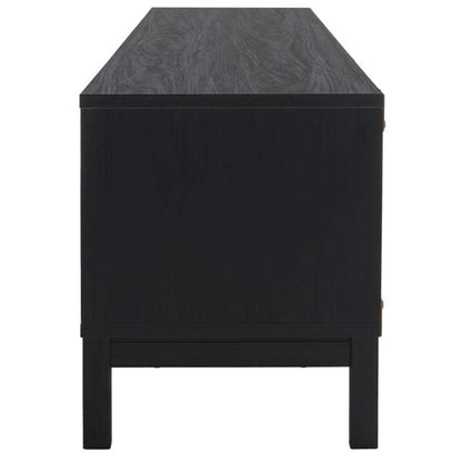 Safavieh - Galio 2Door 2Shelf Media Stand - Black - Gold - MED9612B veiw 4