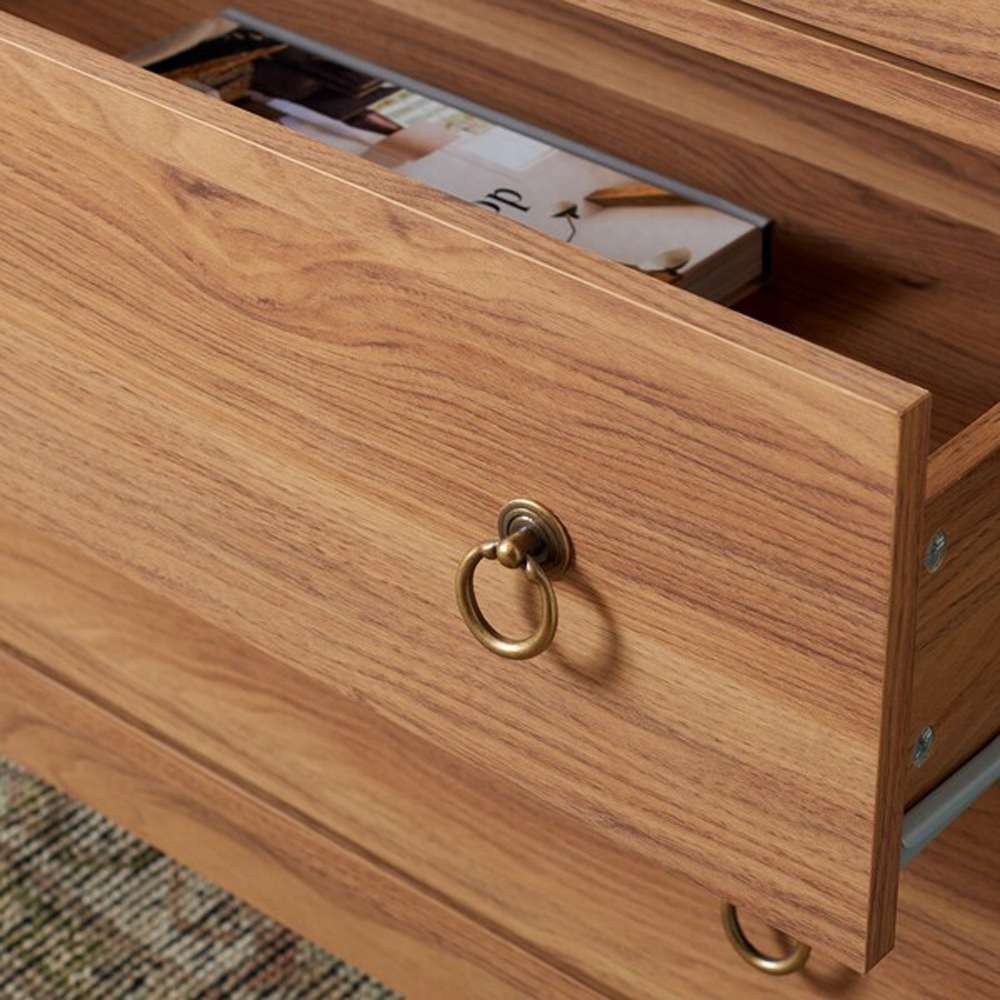 Safavieh - Galio 3 Drawer Chest - Oak - Gold - CHS9600D veiw 2