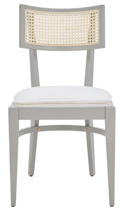Safavieh - Galway Cane Dining Chair - Grey - Natural - DCH1007D veiw 1
