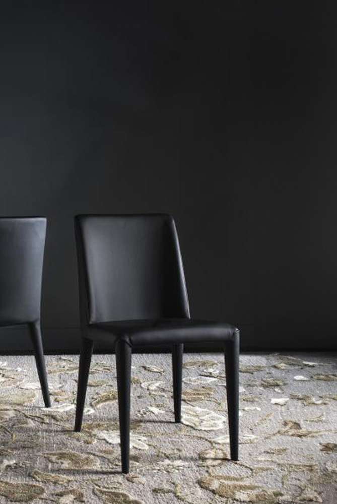 Safavieh - Garretson Side Chair - Black  (Set of 2) - FOX2019B-SET2 veiw 1