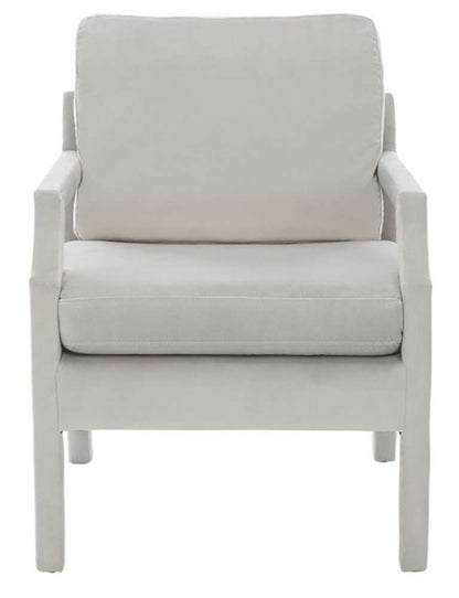 Safavieh - Genoa Upholstered Arm Chair - Light Grey - ACH4510B veiw 1