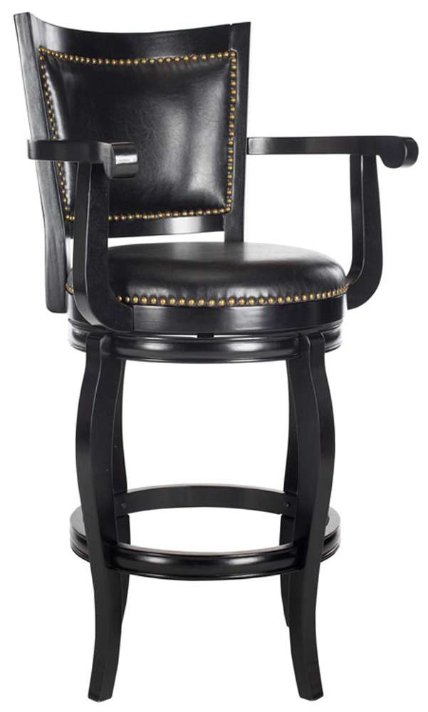 Safavieh - Gitano Barstool - Black - FOX7009C veiw 3
