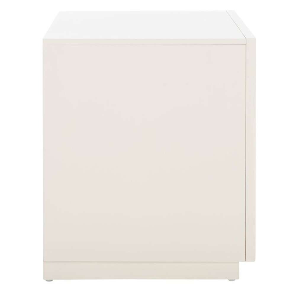 Safavieh - Grayden I 1 Drawer Nightstand - White - Natural - NST9203A veiw 4