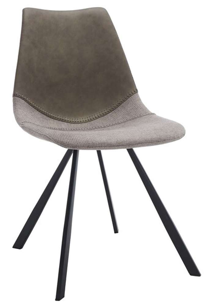 Safavieh - Greer Dining Chair - Grey  (Set of 2) - DCH3008B-SET2 veiw 2