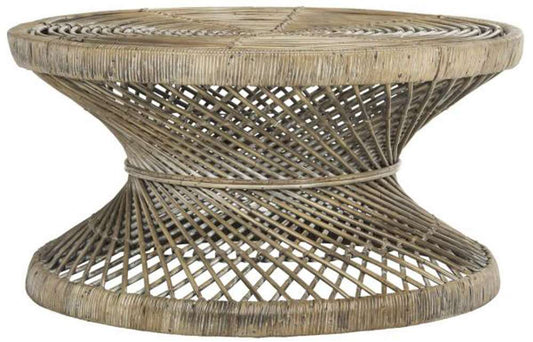 Safavieh - Grimson Large Bowed Coffee Tab - Grey White Wash - WIK6507B veiw 1