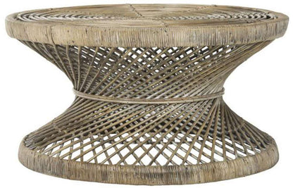 Safavieh - Grimson Large Bowed Coffee Tab - Grey White Wash - WIK6507B veiw 3
