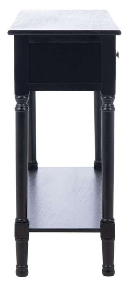Safavieh - Halton 2Drw Console Table - Black - CNS5718B veiw 4