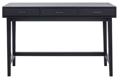 Safavieh - Hawthorn 3 Drawer Desk - Black - DSK5709D veiw 1