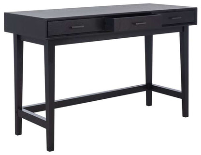 Safavieh - Hawthorn 3 Drawer Desk - Black - DSK5709D veiw 3