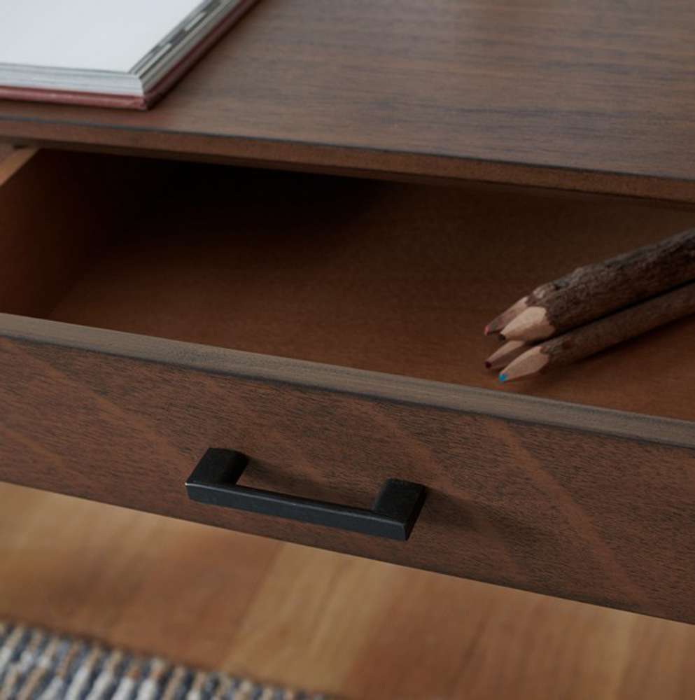 Safavieh - Hawthorn 3 Drawer Desk - Brown - DSK5709C veiw 2