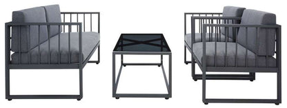 Safavieh - Holyoke 4 Pc Living Set - Grey - Grey - PAT7726A veiw 3