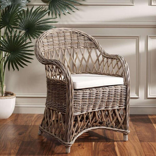 Safavieh - Inez Club Chair - Natural - SEA7000A veiw 2