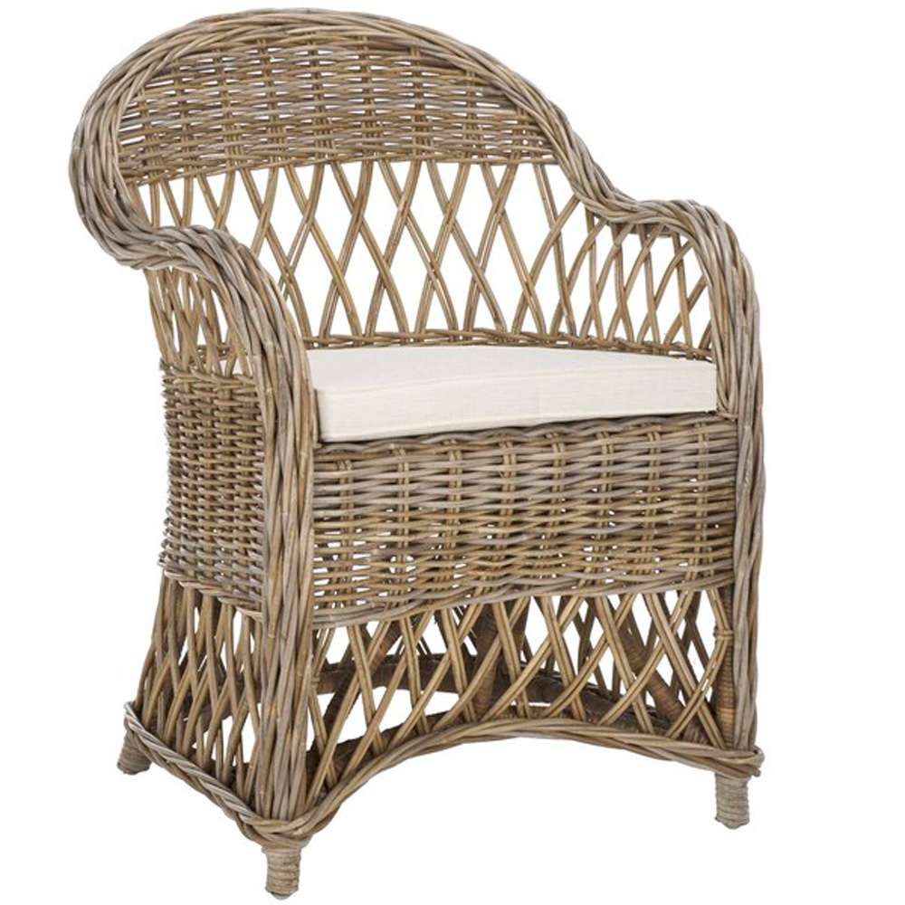 Safavieh - Inez Club Chair - Natural - SEA7000A veiw 3