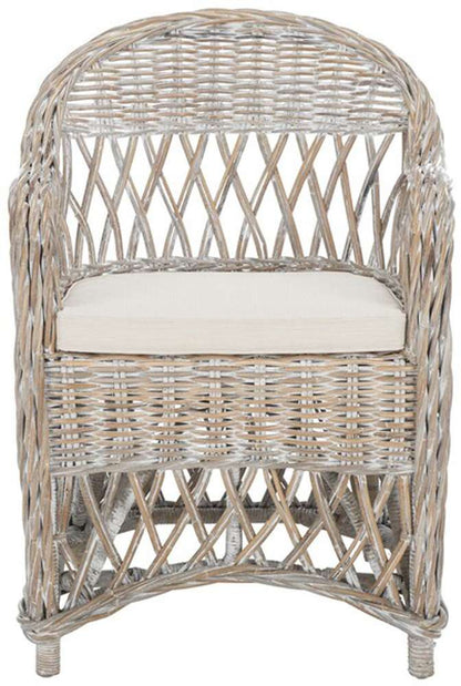 Safavieh - Inez Club Chair - White Washed - SEA7000B veiw 1