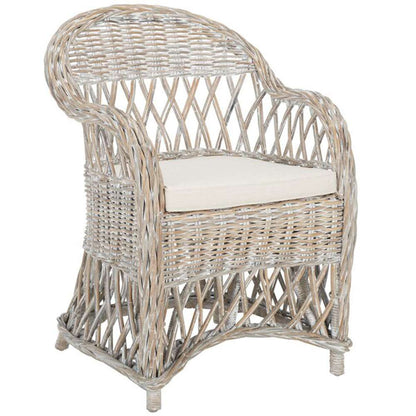 Safavieh - Inez Club Chair - White Washed - SEA7000B veiw 3