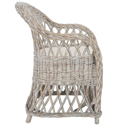 Safavieh - Inez Club Chair - White Washed - SEA7000B veiw 4