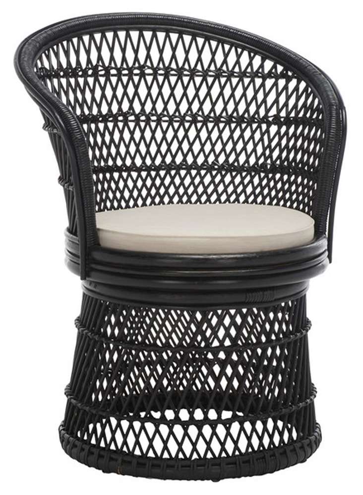 Safavieh - Iola Swivel Accnt Chair W/Cush - Black - White - SEA7043B veiw 3