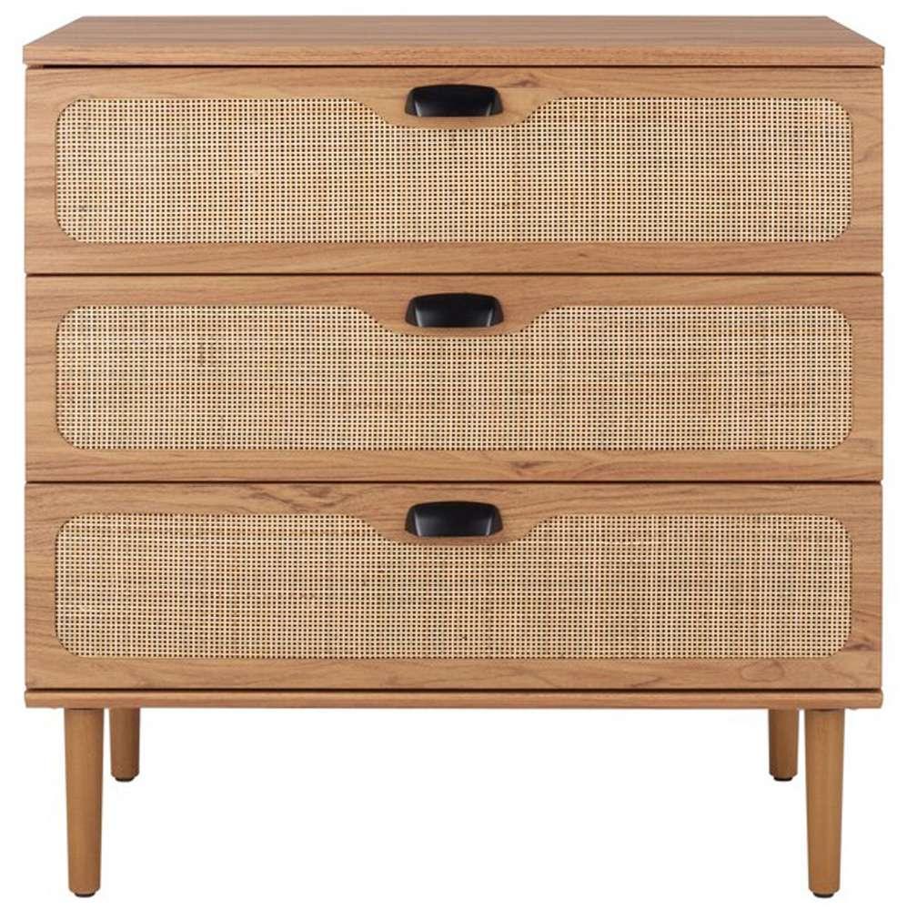 Safavieh - Irelia 3 Drawer Chest - Oak - Natural - CHS9602D veiw 1