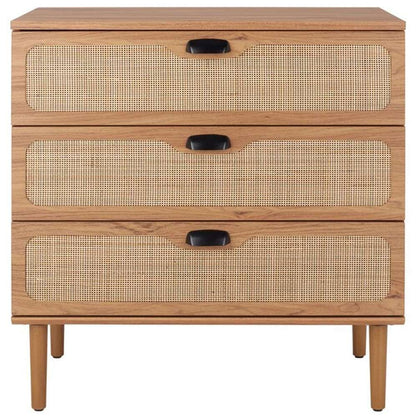 Safavieh - Irelia 3 Drawer Chest - Oak - Natural - CHS9602D veiw 1