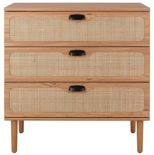 Safavieh - Irelia 3 Drawer Chest - Oak - Natural - CHS9602D veiw 1